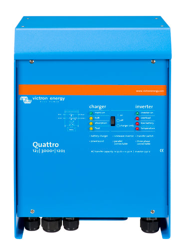 Victron Quattro VE.Bus 12, 24 & 48 Volt von 3000 bis 15000 Watt