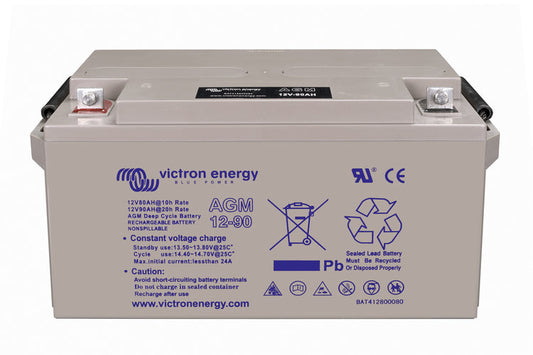 Victron 12V AGM deep cycle battery 38 to 220 ah