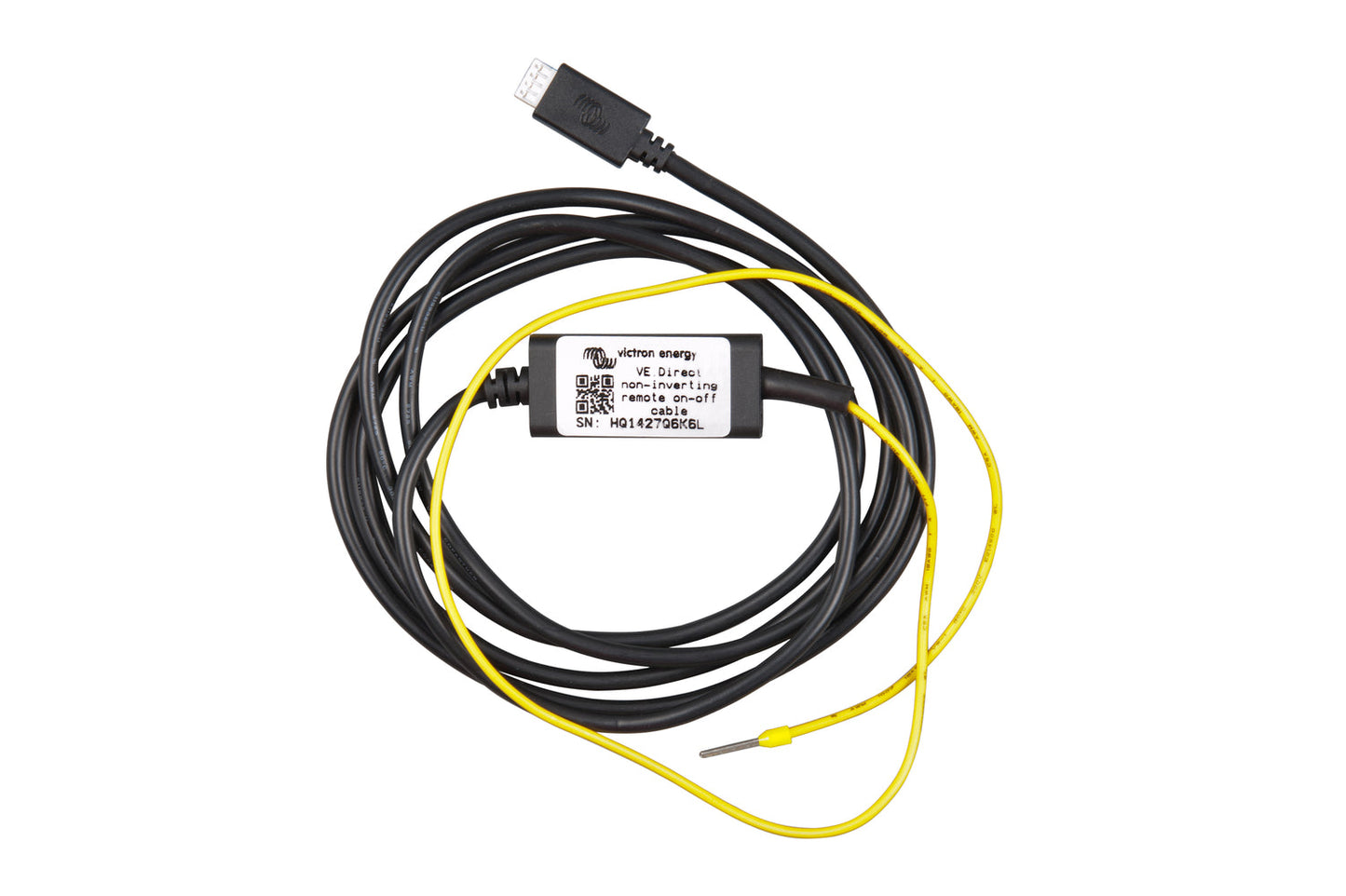 Victron VE.Direct non-inverting cable for remote on/off switching