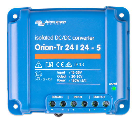 Victron Orion-Tr 24/24-5A (120W) DC-DC converter isolated