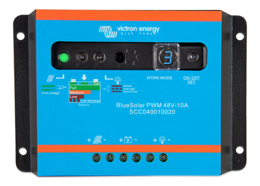 Victron BlueSolar PWM-Light Licht Charge Controller 48 Volt 10A bis 30A