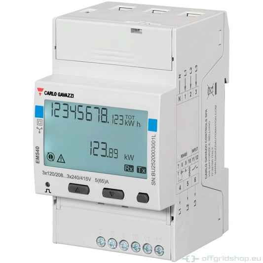 Victron Energy Energy Meter EM540 - 3-phase sensor max 65A per phase